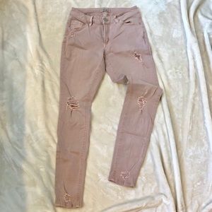 Pink Skinny Jeans